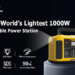 TogoPower Launched The Worlds Lightest 1000W Portable Power Station